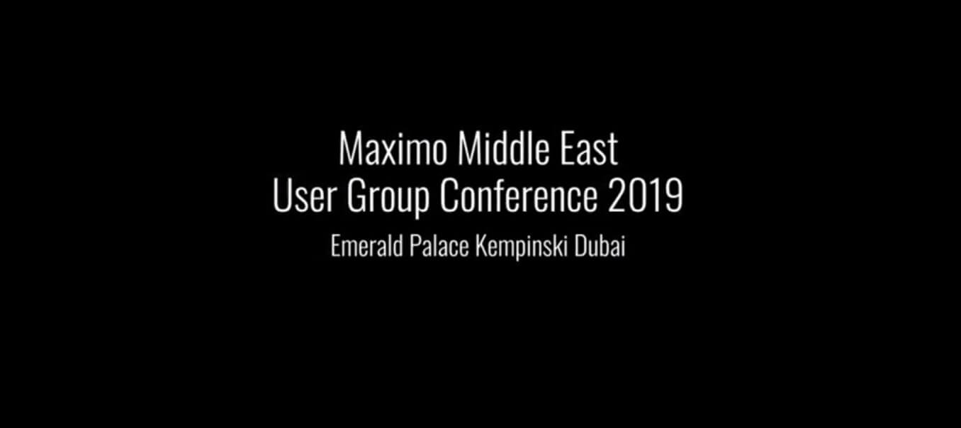 Highlights of the Maximo User Group Conference 2019
